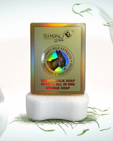 SIMPLY BELLA - SOAP DONKEY MILK SPONGE