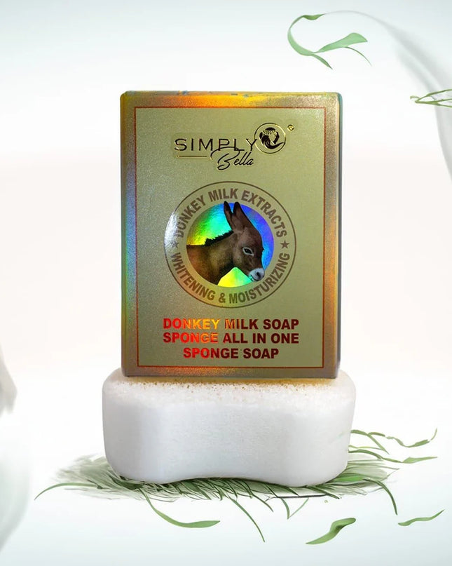 SIMPLY BELLA - SOAP DONKEY MILK SPONGE