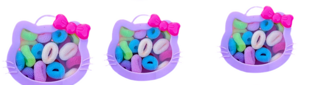 SANRIO - H/Kitty Box Gomas/Ligas