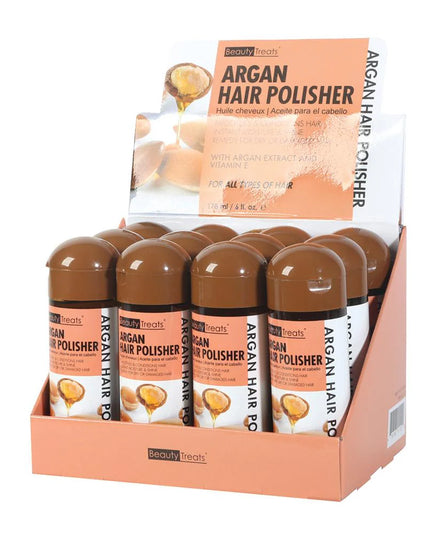 BEAUTY TREATS - Hair Polisher with Argan Oil and Vitamin E (Gotitas y Aceite para el Cabello) 🤎