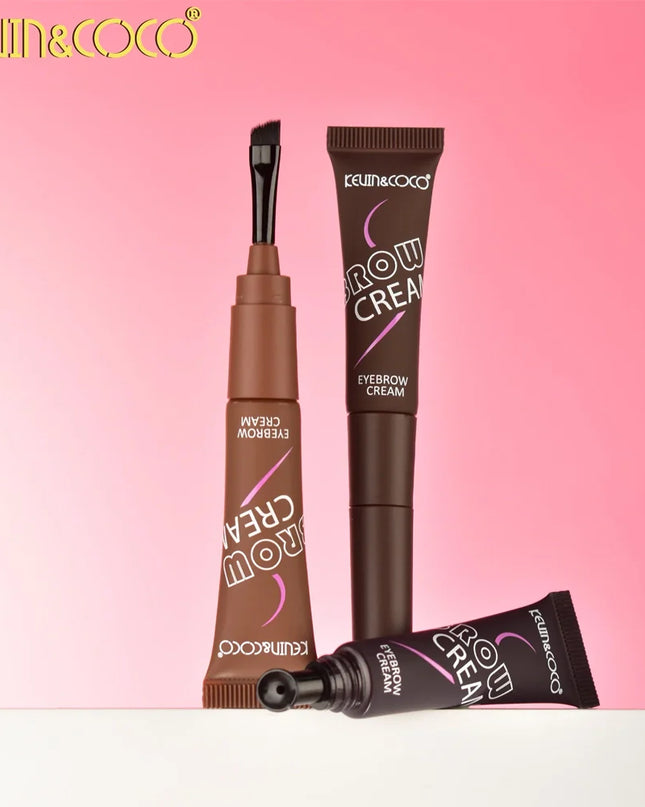 KEVIN & COCO - Eyebrow & Eyeliner Gel Cream 2-in-1 with Brush
