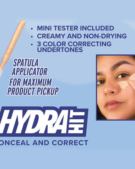 ITALIA DELUXE - HIDRA HIT / CONCEALER + CORRIGE (HIDRATANTE )