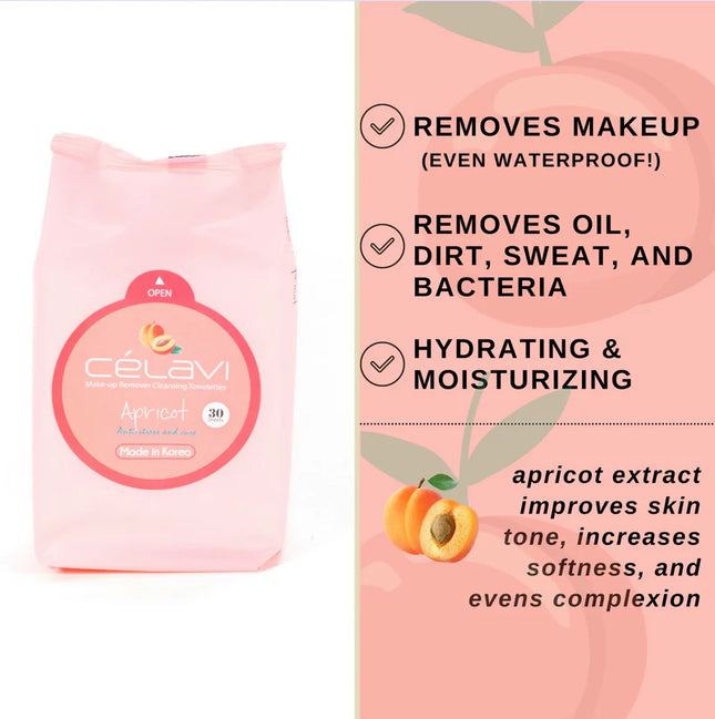 CELAVI - Makeup Remover 30Wipes