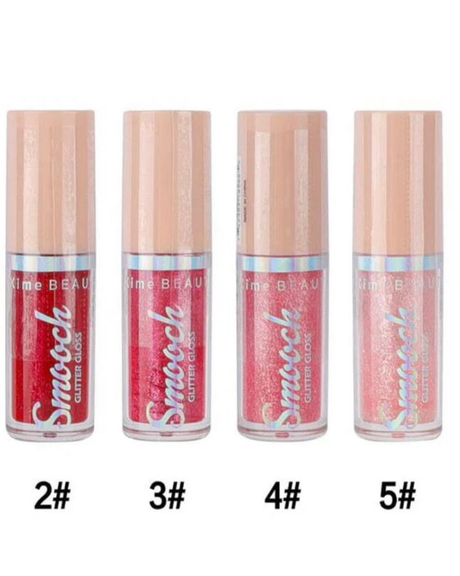 XIME BEAUTY - Smooch Glitter Gloss (Pink)