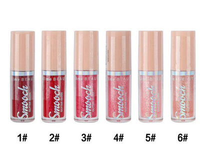 XIME BEAUTY - Smooch Glitter Gloss (Pink)