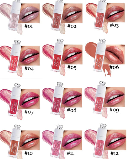LIPGLOSS Long Lasting Colorful Glitter