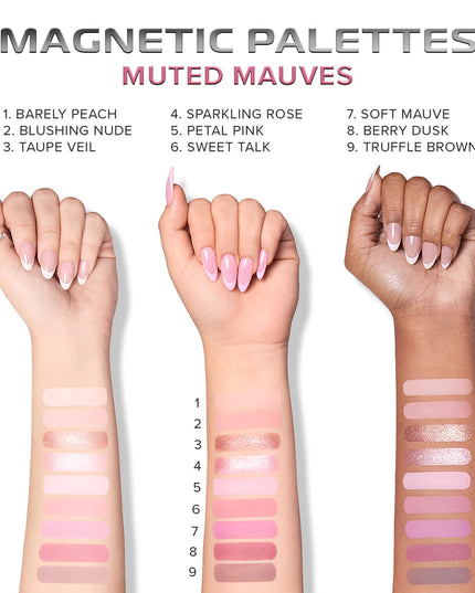 BEAUTY CREATIONS - PALETAS DE SOMBRAS MAGNÉTICAS 🧲