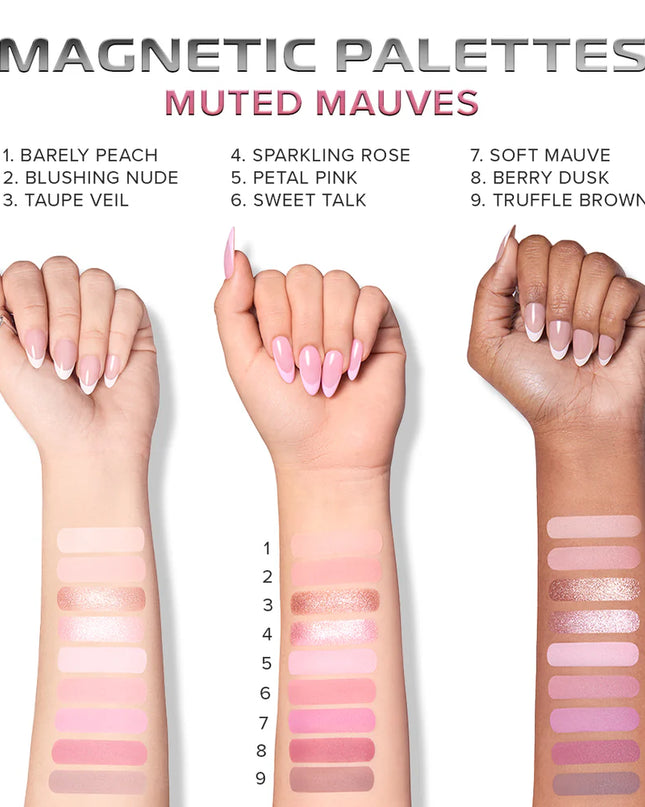 BEAUTY CREATIONS - PALETAS DE SOMBRAS MAGNÉTICAS 🧲