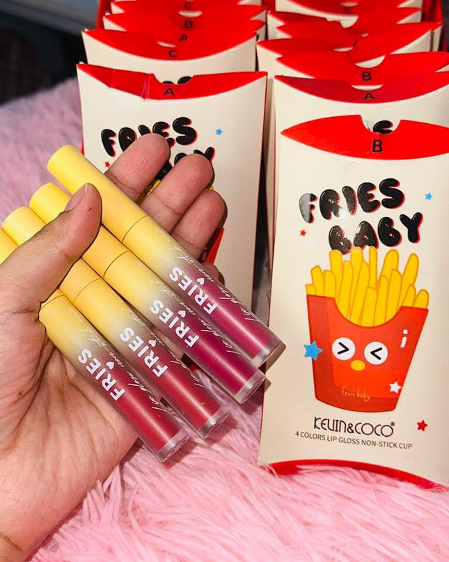 KEVIN & COCO - Fries Baby 🍟 (4 Colors/Lipstick Matte)