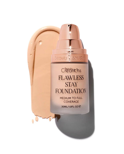 BEAUTY CREATIONS - FLAWLESS STAY LIQUID FOUNDATION