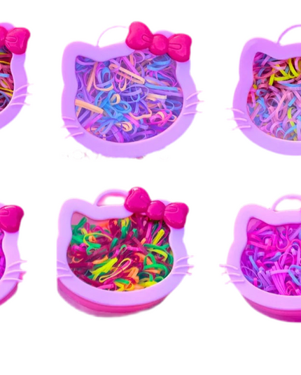 SANRIO - H/Kitty Box Gomas/Ligas