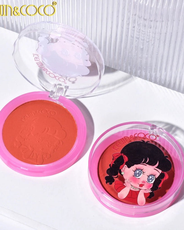 KEVIN & COCO - Blush Powder Girly Super Pigmented 🎀