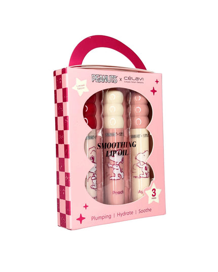 SNOOPY - Smoothing Lip Oil Set 3pc (Limited Edition)