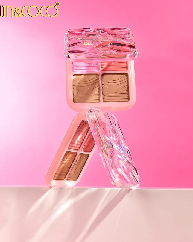 KEVIN & COCO - Mermaid Blush & Contour Palette 🧜‍♀️