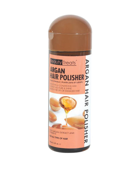 BEAUTY TREATS - Hair Polisher with Argan Oil and Vitamin E (Gotitas y Aceite para el Cabello) 🤎