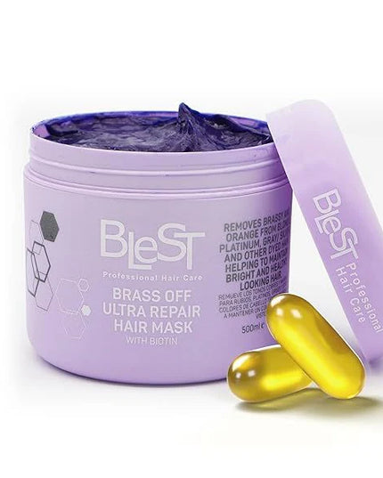 BLEST- BRASS OFF ULTRA REPAIR- HAIR MASK