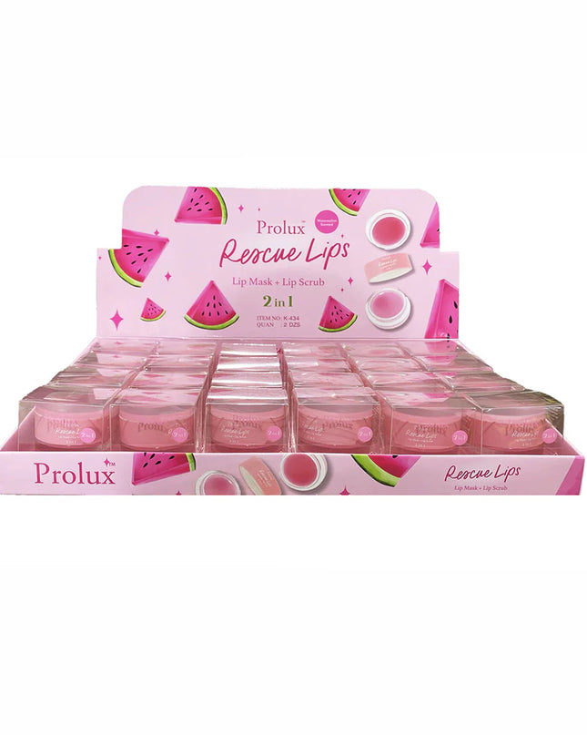 PROLUX - RESCUE LIPS LIP MASK + LIP SCRUB