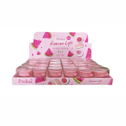 PROLUX - RESCUE LIPS LIP MASK + LIP SCRUB