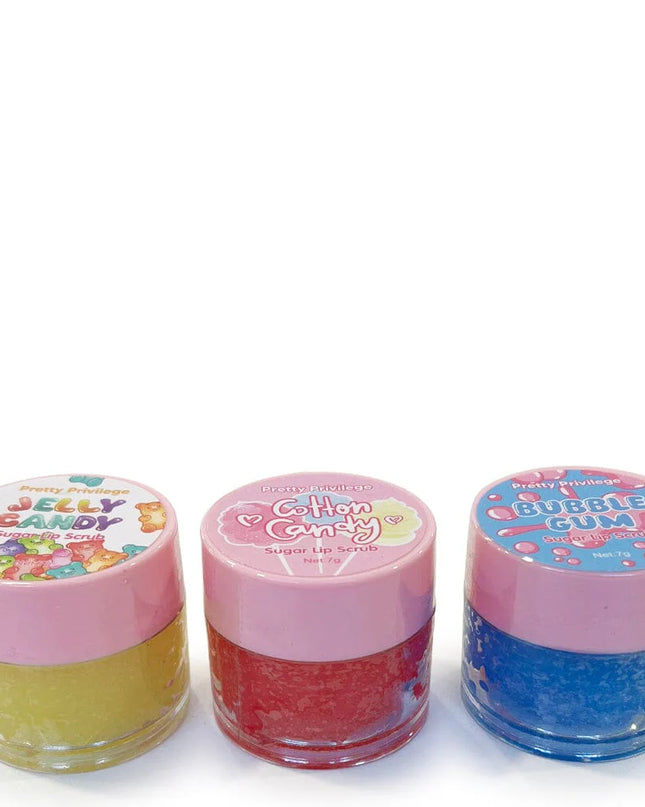GIRLY’s - SUGAR RUSH EXFOLIATING LIP SCRUB JELLY CANDY BUBBLE GUM 🍭🎀