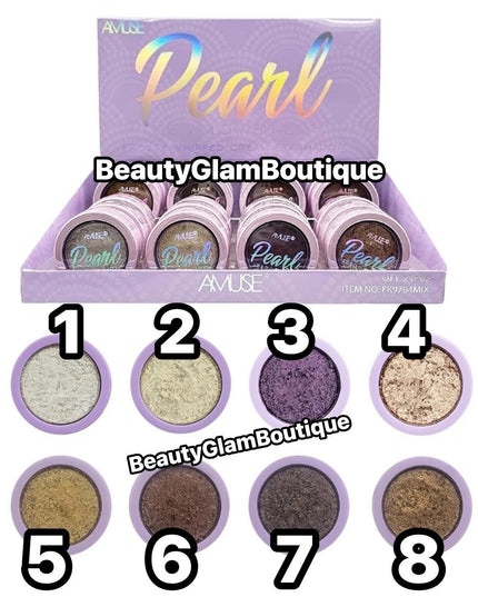 AMUSE - Pearl Single Eyeshadow Creamy High Pigment