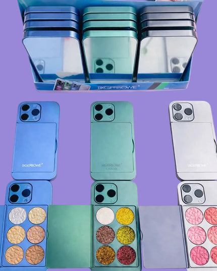 GIRLY’s - PHONE PALETAS DE MAQUILLAJE (BRILLOS, BLUSH & ILUSTRADORES) 📱💖