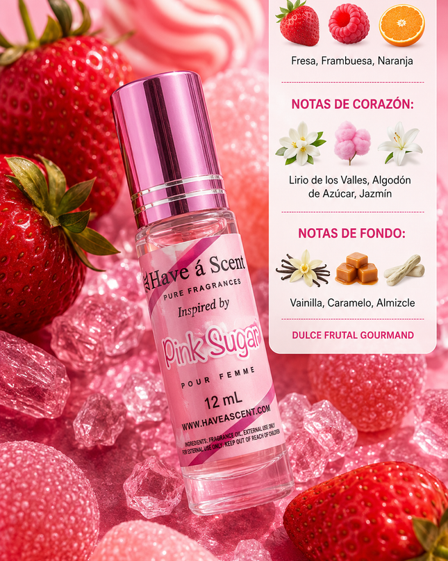 Perfume “PINK SUGAR” en Aceite 💖 (ORIGINAL)