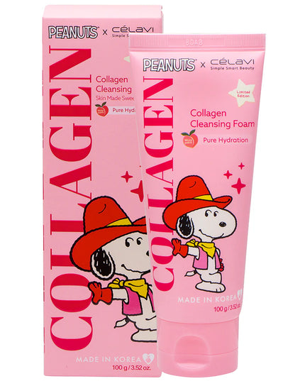 SNOOPY - Collagen Cleansing Foam 🍑 💦