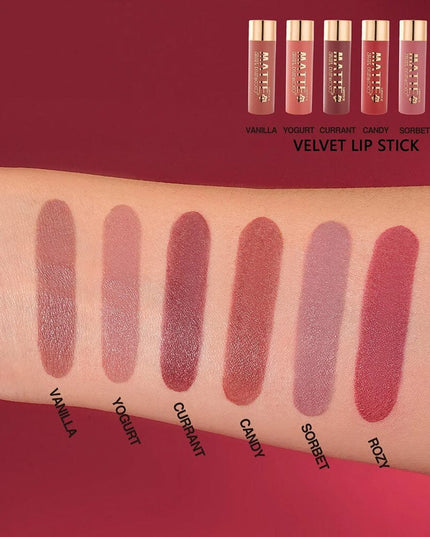 KEVIN & COCO - PINK FLOWERS VELVET LIPSTICK 💄🌹