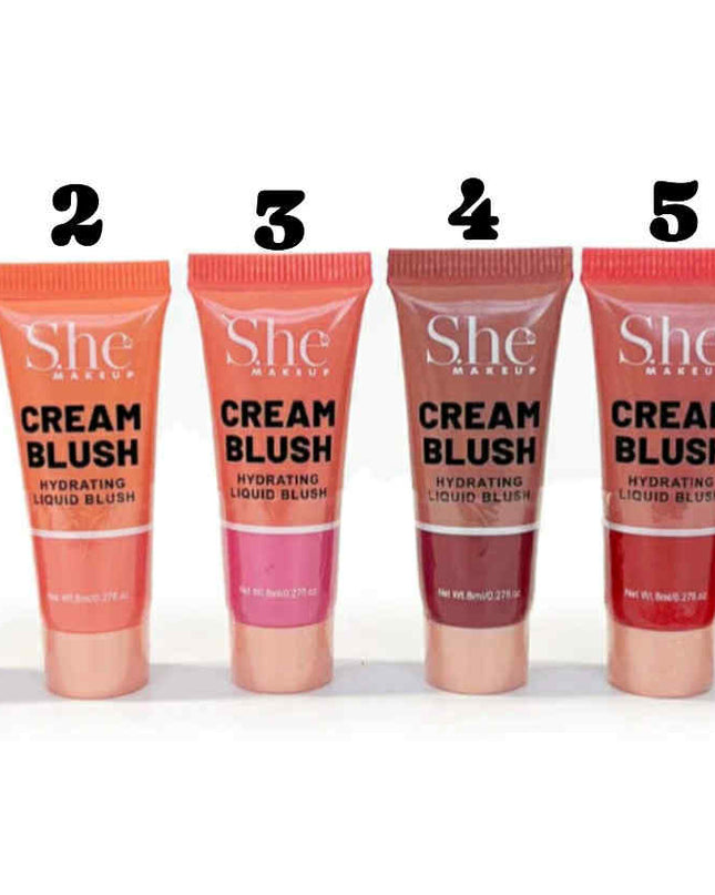 S.HE - Cream Hydrating Liquid Blush