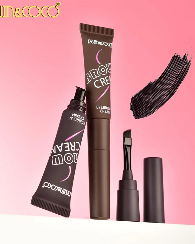KEVIN & COCO - Eyebrow & Eyeliner Gel Cream 2-in-1 with Brush