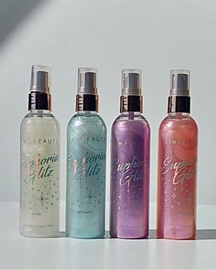 XIME BEAUTY - Euphoria Glitz Setting Spray de Brillos (Face, Hair, Body)