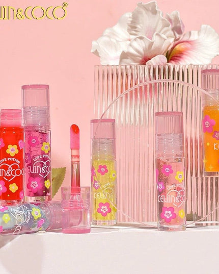 KEVIN & COCO - Love Potion Bloom Lip Oil 🌸💖
