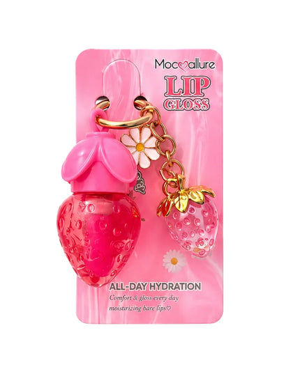 GIRLY’s - LIPGLOSS STRAWBERRY CON LLAVERO (GRANDE) 🍓