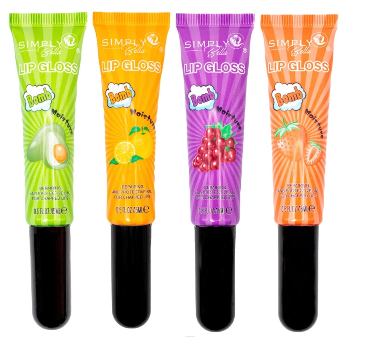 SIMPLY BELLA - BOMB MOISTURE LIP GLOSS REPAIRING