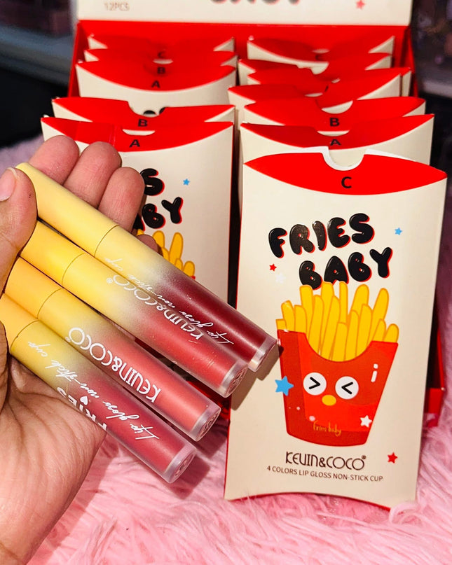 KEVIN & COCO - Fries Baby 🍟 (4 Colors/Lipstick Matte)