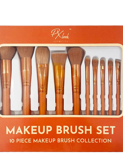 PROLUX - Makeup Brush Collection Set 10pc