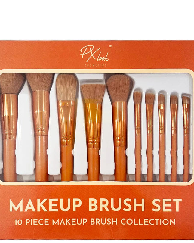 PROLUX - Makeup Brush Collection Set 10pc
