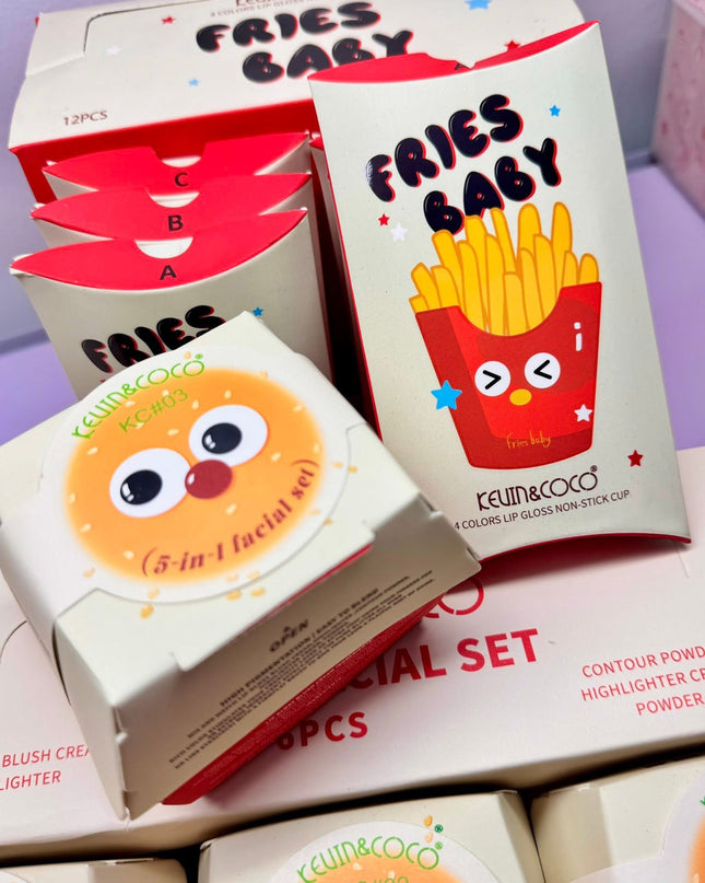 KEVIN & COCO - Fries Baby 🍟 (4 Colors/Lipstick Matte)