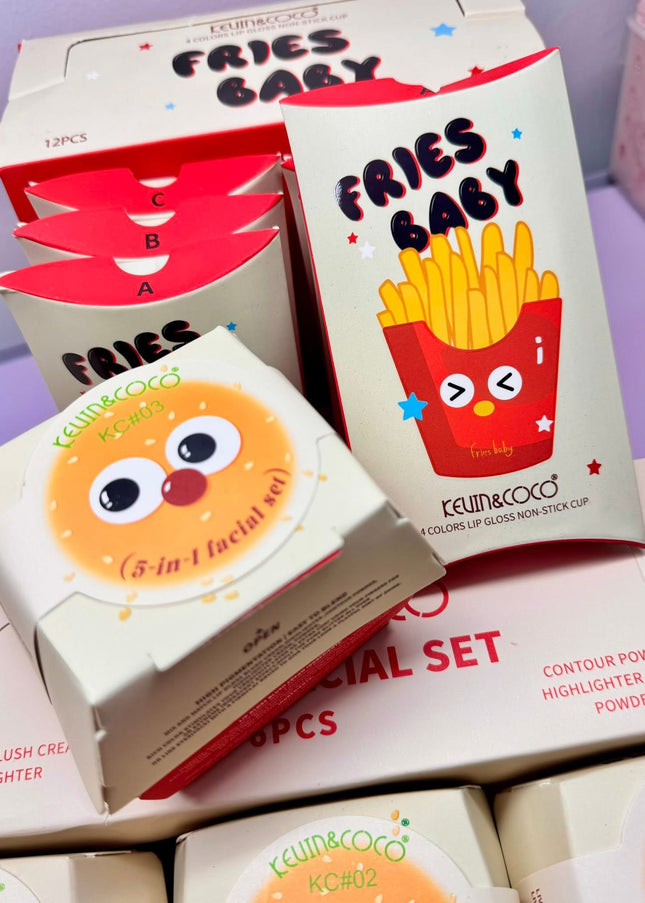 KEVIN & COCO - Fries Baby 🍟 (4 Colors/Lipstick Matte)