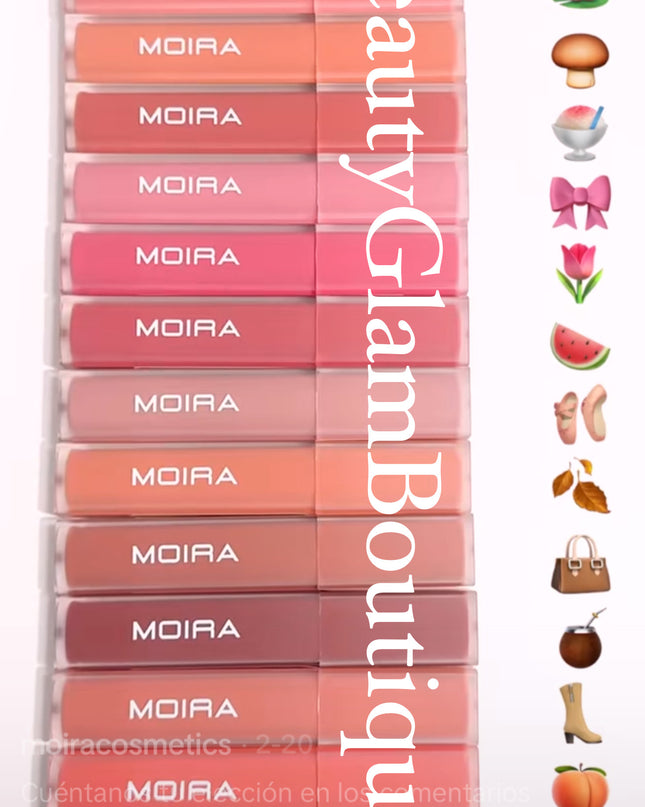MOIRA - VELVET LIP TINT LIPSTICK (Secado Matte)