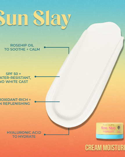 BEAUTY CREATIONS - SUN STAY CONTIENEN BLOQUEADOR SOLAR SPF50 🧴☀️