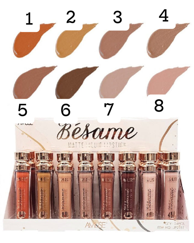 AMUSE - BÉSAME MATTE LIQUID LIPSTICK