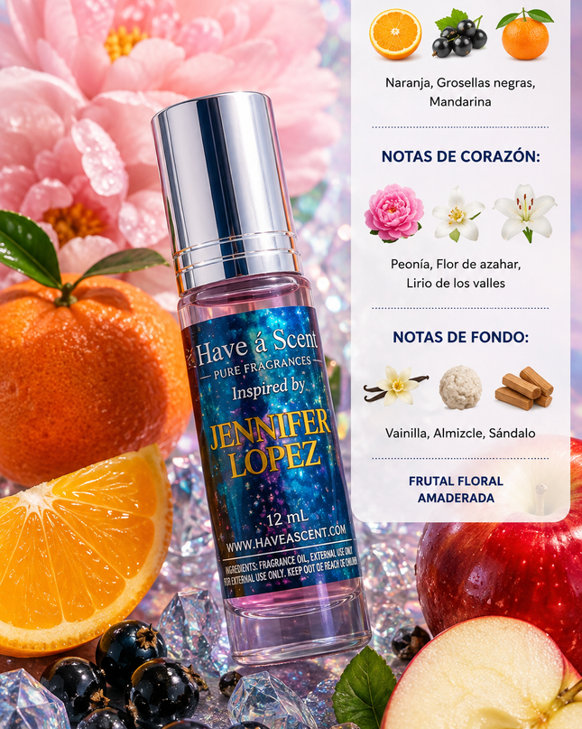Perfume “J. LOPEZ” en Aceite 💙 (ORIGINAL)