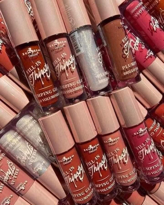 ITALIA DELUXE - THIRSTY POUT / POUT HI-SHINE GLOSS