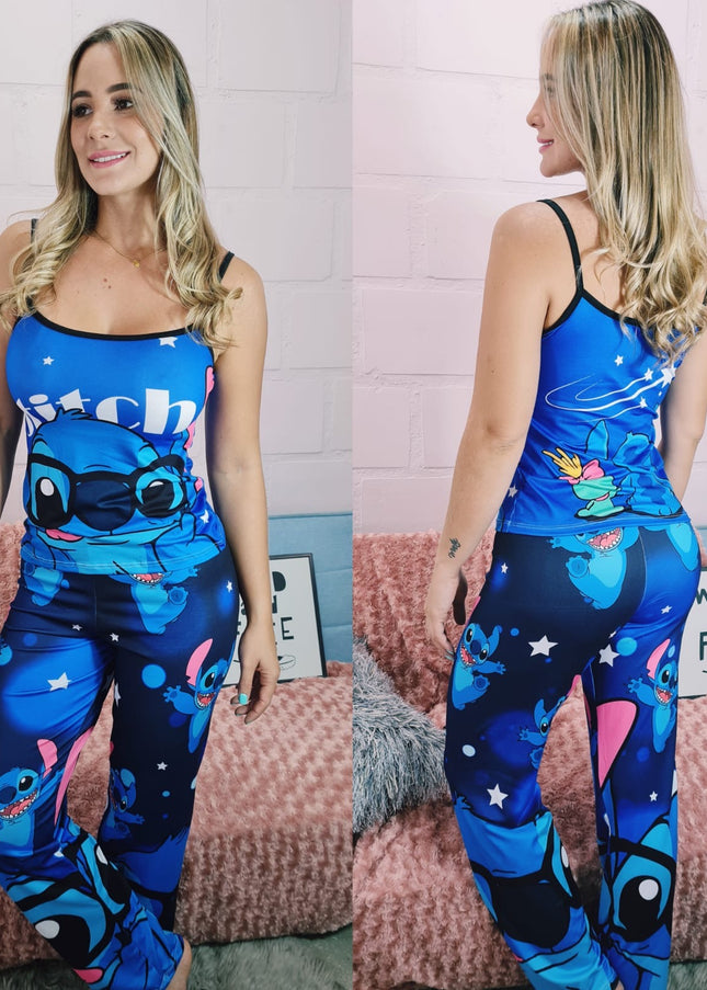 PIJAMA - STICHH PANTALÓN LARGO