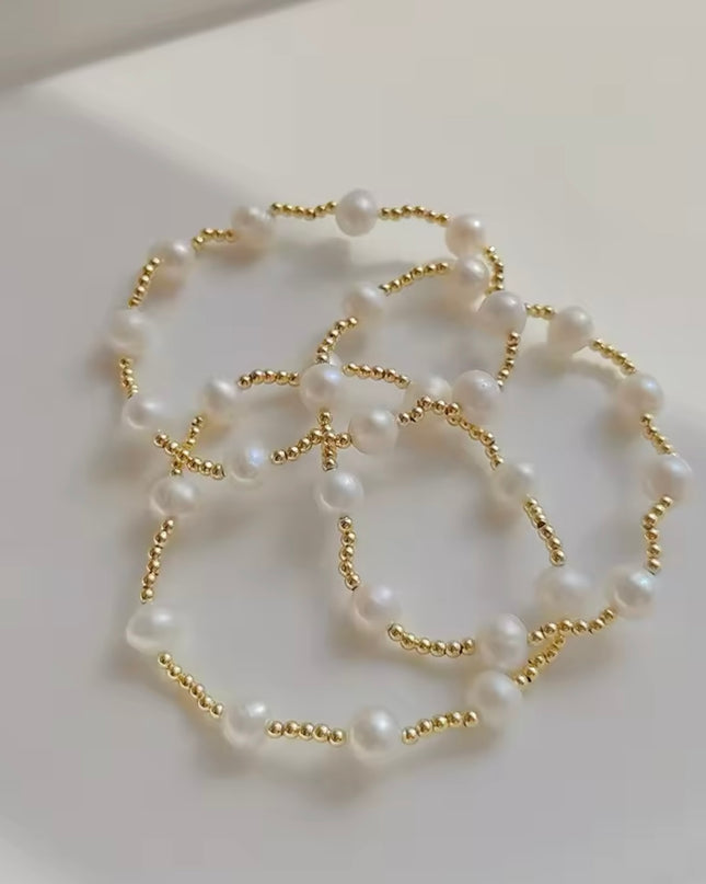 JOYERIA - Pulsera de 10 Perlas (1pc)