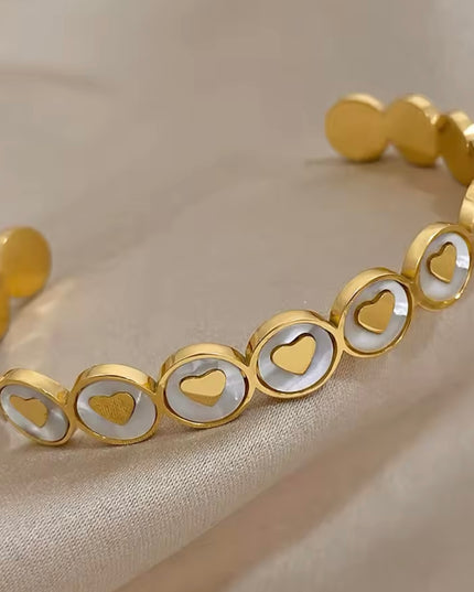 JOYERIA - Bangle de Corazón 1pc