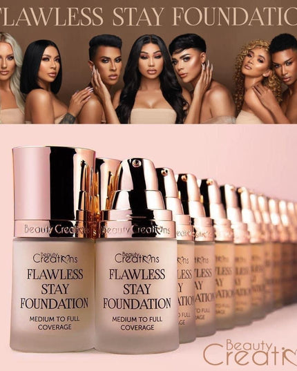 BEAUTY CREATIONS - FLAWLESS STAY LIQUID FOUNDATION