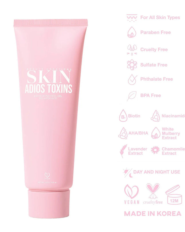 BEAUTY CREATIONS - ADIOS TOXINS EXFOLIANTING PEEL GEL
