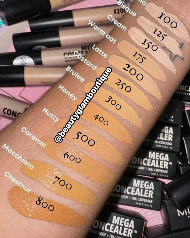 MOIRA - Mega Concealer Full Cobertura y Waterproof